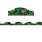 Ashley Productions Magnetic Scallop Border, Greenery on Black, 12 Feet Per Pack, 6PK 11431 - alternate 2