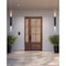 Doornmore G7506, 51.5" x 98" ( 36" Door + 12" Side) Left Hand, Mahogany SDL 6 Lite, 3/4 Lite Exterior Door G7506-SW-3696-G7503-SL_1-1_LI - alternate 1