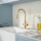 Anzzi Sunset 4-in-1 Single Handle 17.5 in. Faucet with Boiler Tank and Filter in Brushed Gold KF-AZ401BG - alternate 11