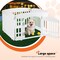 Simple Deluxe HealSmart 4 Panel Dog Playpen, 24in Exercise Puppy Playpen with Door, Safe, Secure, Folding and Por 3A88PTPPEN3523Q4PEWHT - alternate 7