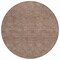 Homeroots 8' Brown And Ivory Round Geometric Washable Indoor Outdoor Area Rug 602349 - alternate 9