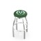 Holland Bar Stool Co 36" Chrome Colorado State Swivel Bar Stool, Accent Ring L8C2C36ColoSt - alternate 1
