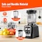 Vevor Professional Blender Commercial Countertop Blenders 68 oz Smoothies Shakes HS-210D-US - alternate 6