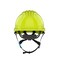 Jsp Vented, Short Brim Safety Helmet w/HDPE Shell, 4-Point Chinstrap, 6-Point Suspension and Wheel Ratchet 280-EV6252SV-CH-LY - alternate 4