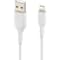 Belkin Boost Up Charge Usb A To Apple Lightning Cable 10ft, White CAA001BT3MWH - alternate 5