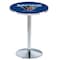 Holland Bar Stool Co 36" Chrome Maine Pub Table, 36" dia. Top L214C3636MaineU - alternate 1