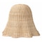Bali & Pari Semira Bohemian Natural Scalloped Rattan Pendant Lampshade 250-13870-ZORO - alternate 1