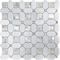 Apollo Tile Pearl White 12x12 Thassos, Shell Floor and Wall Mosaic Tile 5.17 sqft/case, 5PK APLALA88S10A - alternate 1