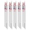 Milwaukee Tool 6" 24 TPI SAWZALL Blades (25 Pk) 48-00-8186 - alternate 1