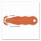 Klever Kutter Kurve Blade Plus Safety Cutter, 5.75" Handle, Orange, 10PK PLS-100G - alternate 7