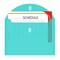 C-Line Products 8-1/2" x 11" Assorted Reusable Top Load XL Poly Envelope with Hook and Loop Closure, 10/PK 58030 - alternate 10