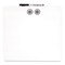 Quartet Tin Dry Erase Board, 11.5 x 11.5, Randomly Assorted Color Surface TSQ1212A - alternate 6