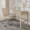 Martha Stewart 21.75 in H, 47.25 in W X Engineered Wood, Steel, Light Natural Frame/Antique Bronze Hardware NAN-PS-23504-LNT-BZ-MS - alternate 8