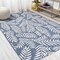Jonathan Y Nevis Palm Frond Navy/Ivory 5 ft. x 8 ft. Indoor/Outdoor Area Rug SMB119B-5 - alternate 6