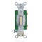 Leviton Wall Switch, 2 hp, Toggle, 30 A, Ivory 3031-2I - alternate 1