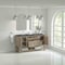 James Martin Vanities Breckenridge 60 in. Double Vanity, Whitewashed Oak w/ 3 CM Parisien Bleu Top 330-V60D-WWO-3PBL - alternate 5