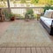 Homeroots 3' X 5' Beige And Ivory Abstract Washable Indoor Outdoor Area Rug 631053 - alternate 7