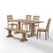 Crosley Joanna 6-Piece Dining Table Set For 7 KF20020RB - alternate 10