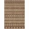 Homeroots 3' X 5' Brown And Taupe Quatrefoil Washable Indoor Outdoor Area Rug 583234 - alternate 8