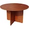 Boss Round Table, 47", Driftwood N123-DW - alternate 1