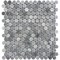 Apollo Tile 11x12 Bardiglio Nuvolato Marble Polished Floor and Wall Mosaic Tile 4.83 sqft/case, 5PK APLSE88P02PA - alternate 9