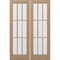 Doornmore G109, 66.5" x 98" ( 2x32" Door) Left Hand, Mahogany SDL 9 Lite Exterior Door G109-SW-3296_2_LI - alternate 10
