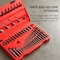 Neiko Master Screw Extractor, 55 Pieces, Multi Spline, Spiral and Nut Extractors, 5/64 in to 0.5 in Size 04202A - alternate 6