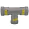 Viega MegaPressG tee P1 1.5 P2 1.5 P3 1.25 carbon steel zinc-nickel coating 25376 - alternate 1