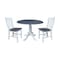 Whitewood Industries Extension Dining Tables, 45 in L, 38 in H, Parawood, 3 Piece Set K05-42DPT-C61-2 - alternate 1