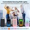 Bobtot Portable Bluetooth Speaker, Pink, Karaoke Machine w/Mic, Echo, EQ Mode, Deep Bass, RGB, Supports 803777 - alternate 5