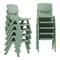Flash Furniture Plastic Stacking School Chairs with 10.5 in Seat Height in Sage, 10PK 10-YU-YCX-003-SAGE-GG - alternate 1
