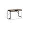 Homeroots 48" Taupe and Black Computer Desk With Two Drawers 333487 - alternate 6
