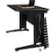 Regency Fusion Desk Shell, 72 in W X Wood, Metal, Neo Walnut MUDS723048NW - alternate 5