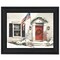 Homeroots Main Street 2 Black Framed Print Wall Art 404943 - alternate 4