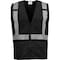Ironwear Hi-Vis Safety Vest M , Zipper 5 Pockets 1284-BKZ-RD-MD - alternate 1