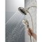 Delta Universal Showering Components H2OKinetic In2ition 5-Setting Two-in-One Shower 58480-PN-PK - alternate 7