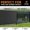 Xpose Safety Privacy Fence Screen 6'x 50', Black PS-650BK-X - alternate 7
