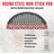Emporio Kitchen Non-Stick Pizza Pan, 13in Carbon Steel, Perforated, Gray Coating, Oven Safe, 2PK EKPIZP22X - alternate 7