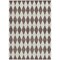 Homeroots 8' X 10' Brown Geometric Washable Indoor Outdoor Area Rug 577022 - alternate 7