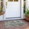 Homeroots 2' X 3' Green Abstract Washable Non Skid Indoor Outdoor Area Rug 564224 - alternate 9