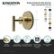 Kingston Brass Single-Handle Six-Way Diverter Valve with Round Trim Kit, Oil Rubbed Bronze KS4035CML - alternate 2