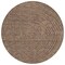 Homeroots 8' Brown Gold And Ivory Round Polka Dot Washable Indoor Outdoor Area Rug 599030 - alternate 8