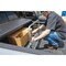 Vestil 1 Piece Galvanized Steel Cargo Bar 104in L x 4 5/8in W 23 15/16in H With Hoops Silver CB-H7-7-S - alternate 7