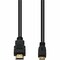 Add-On AddOn 25ft HDMI 1.4 Male to Micro-HDMI 1.4 Male Black Cable For Resolution Up to 4096x2160 (DCI 4K) HDMI2MHDMI25F - alternate 1