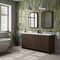 James Martin Vanities Gracyn 72 in. Double Vanity, Sable, w/ 3 CM White Zeus Quartz Top D125-V72-SBL-3WZ - alternate 6