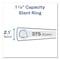 Avery TouchGuard Protection Heavy-Duty View Binders with Slant Rings, 3 Rings, 1.5 in. Cap, 11x8.5, White 17142 - alternate 12