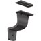 National Hardware 3'' Matte Black Cooper Handrail Bracket N830-519 - alternate 1