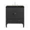 James Martin Vanities Myrrin 30" Single Vanity, Carbon Oak w/ 3 CM Phantome Eclos Top 485-V30-CBO-3PHT - alternate 1
