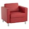 Office Star Products Pacific Armchair, Lipstick PAC51-R100 - alternate 9