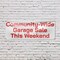 Signmission Community Wide Garage Sale this Weekend, 18 Inch x 48 Inch, Vinyl Banner B-30523 - alternate 5